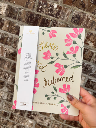 Bible Study Journal Chosen Loved Redeemed