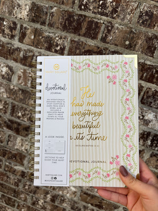 Devotional Journal He Made Everything