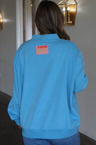 Loved Mockneck Sweatshirt