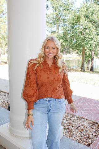 Amelie Top - Chestnut