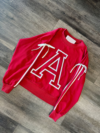 Alabama Graphic Sweatshirt - Dark Red