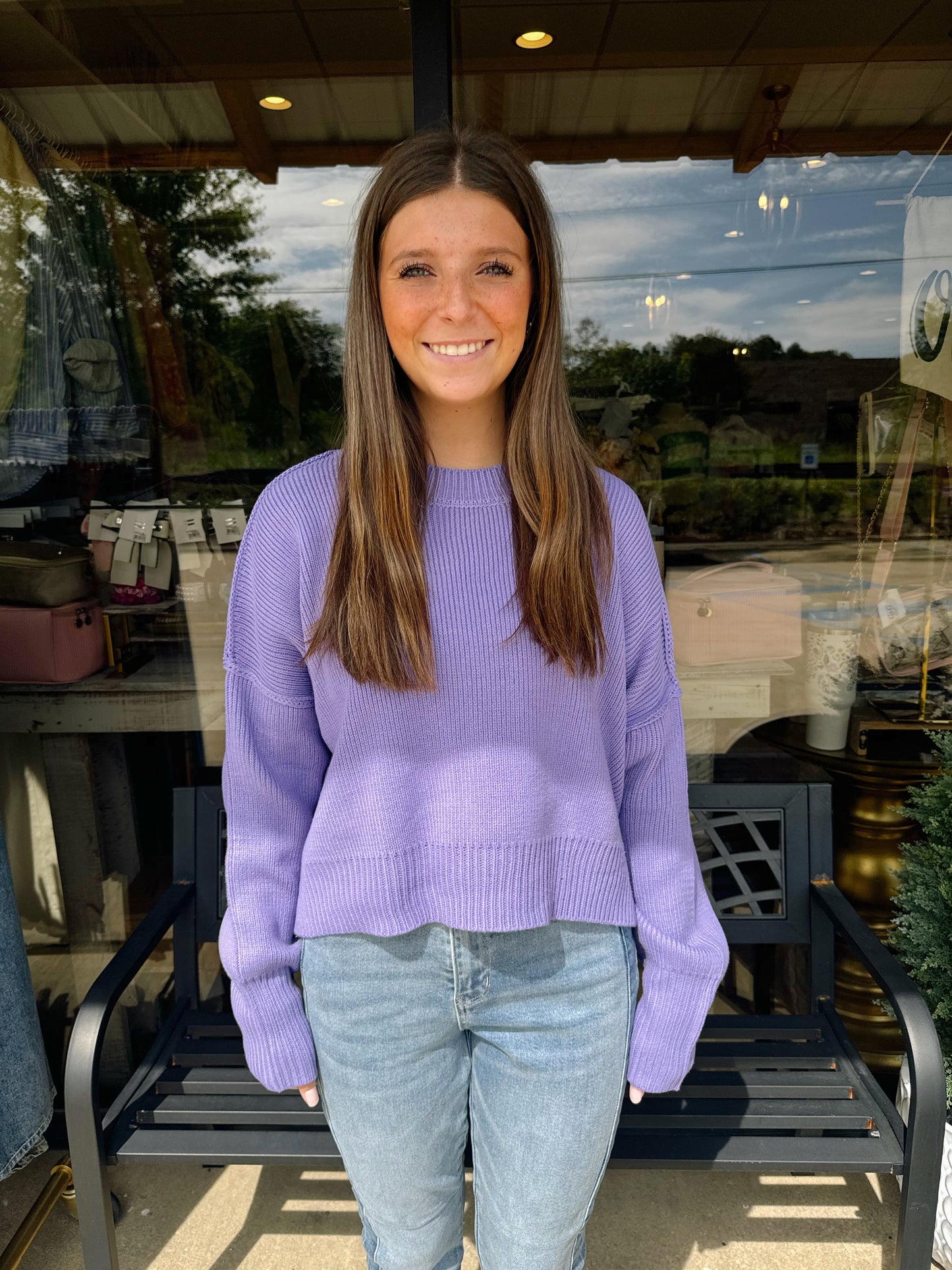 Eleanor Sweater- Lavender