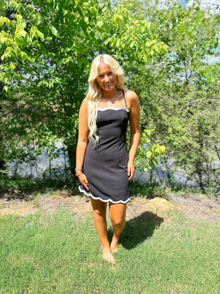 Payton Mini Dress - Black