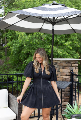 Sam Mini Dress - Black
