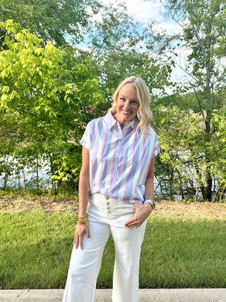 Kortney Striped Top