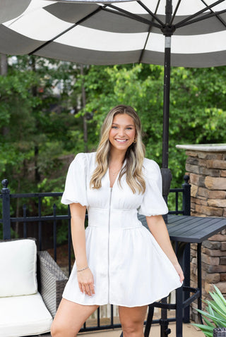 Sam Mini Dress - White