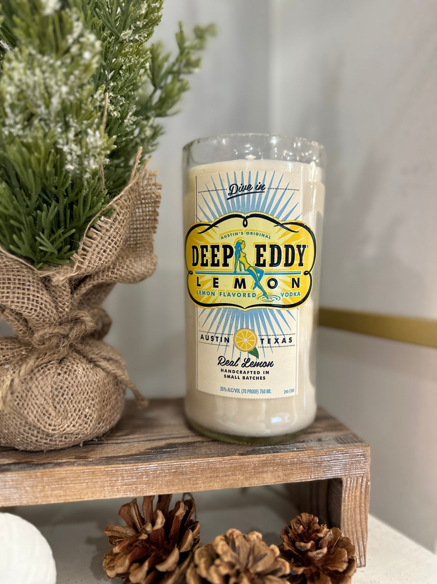 Deep Eddy Lemon Candle