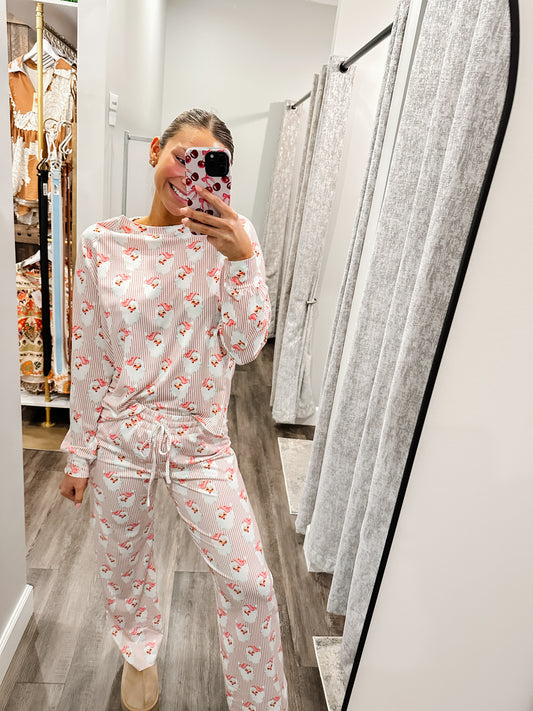 SC Striped PJ Set