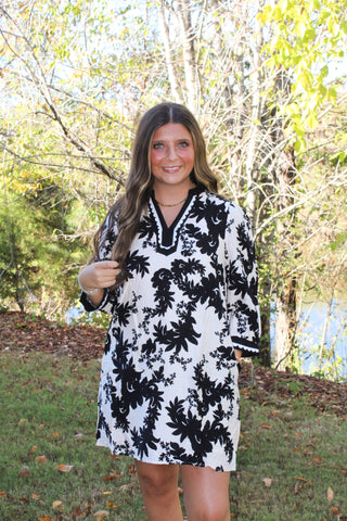 Veronica Mini Dress - Black