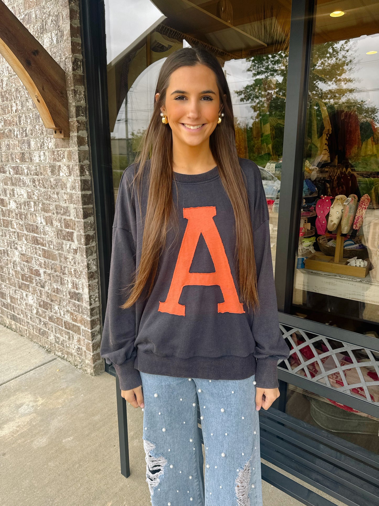 Gameday Vintage "A" Sweatshirt