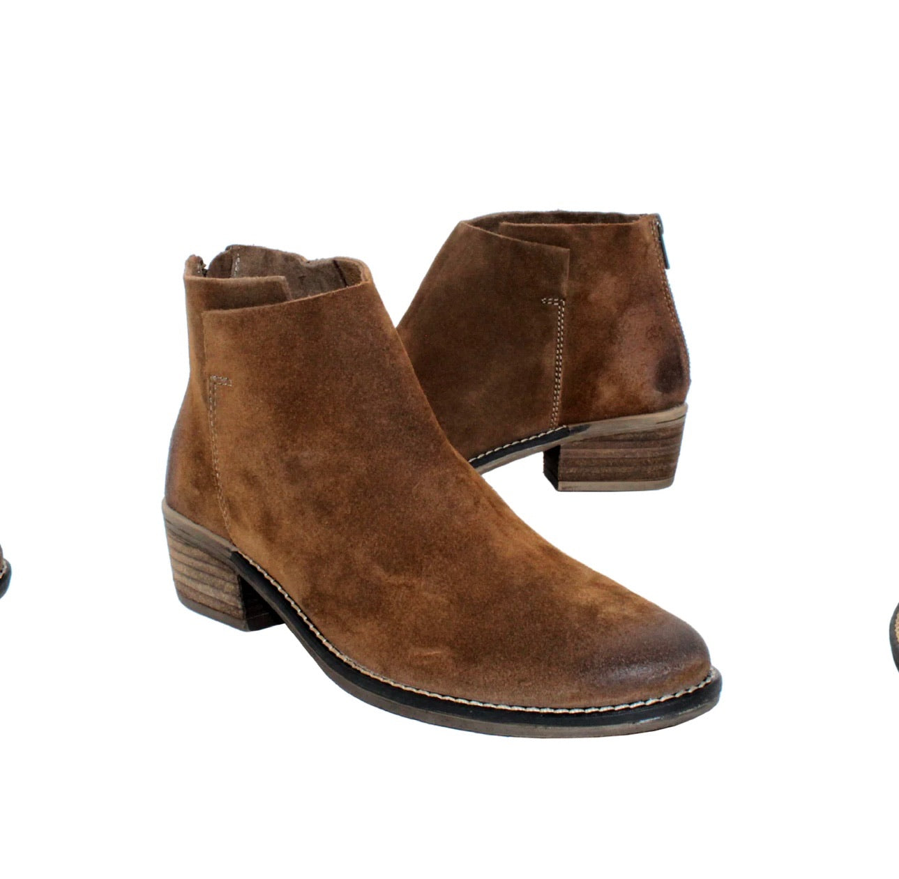 Aldworth Suede Bootie- Brown