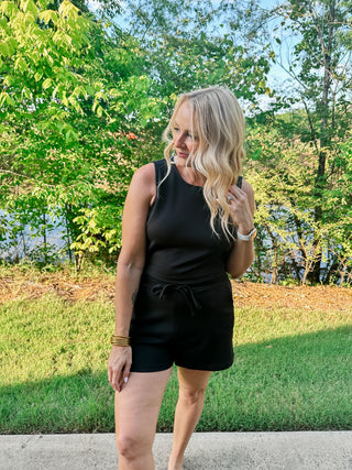 Daisy Romper - Black