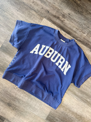 Auburn Graphic Sweatshirt - Navy