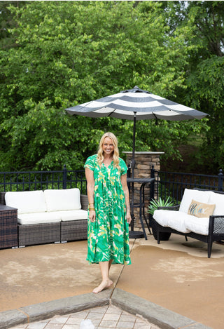 Justice Midi Dress - Green