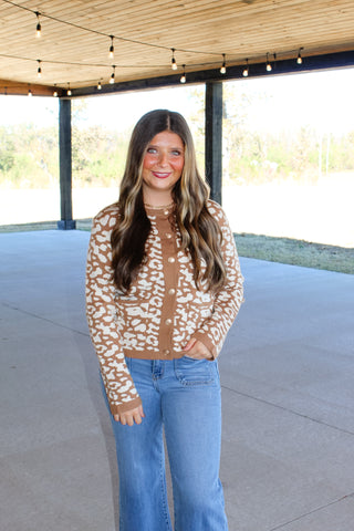 Elani Cardigan - Taupe