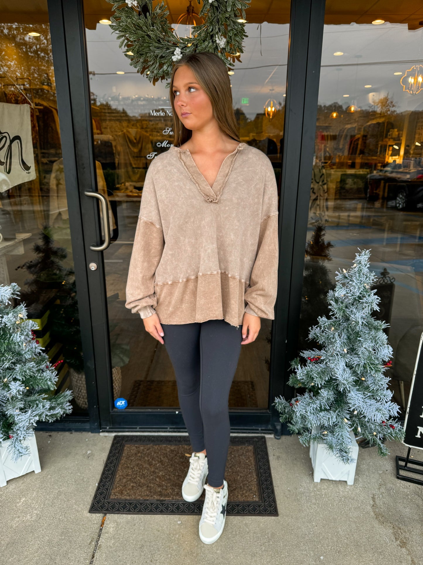 Ellen Pullover-Mocha