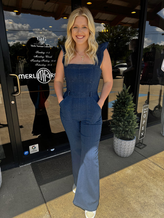 Emma Denim Jumpsuit