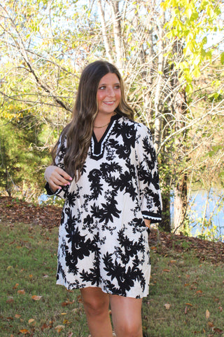 Veronica Mini Dress - Black