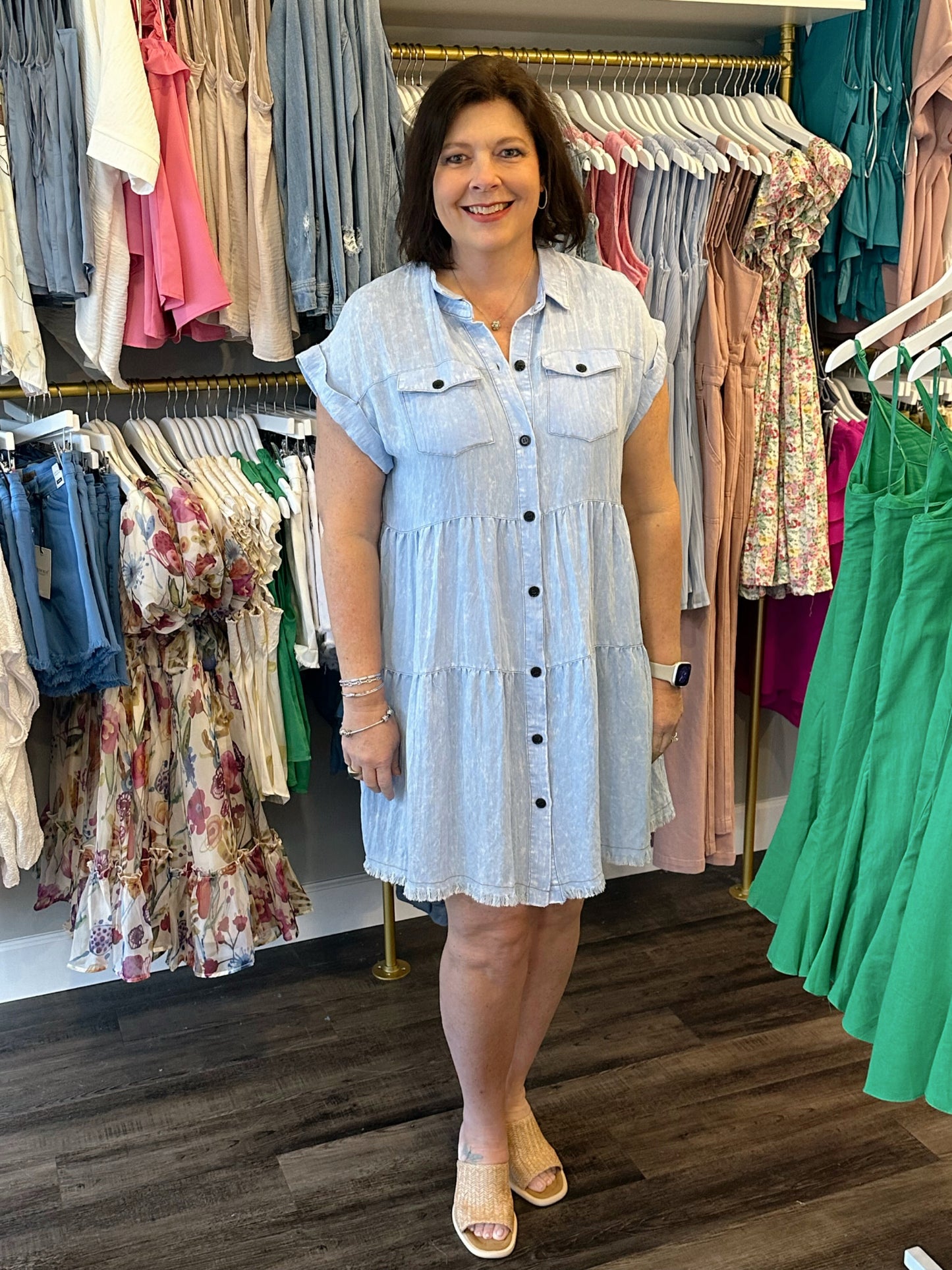 Abigail Denim Dress