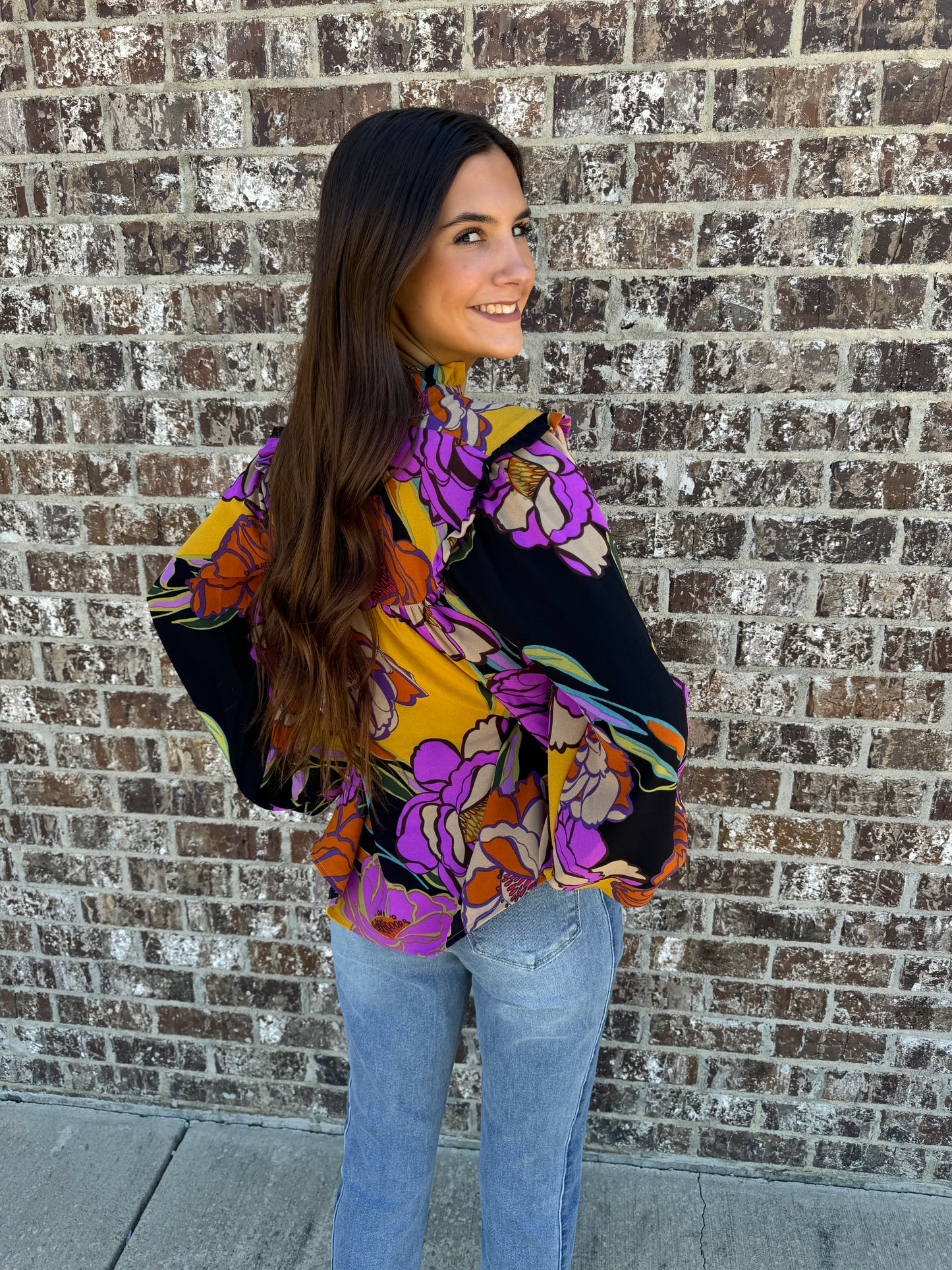 Kimberly Floral Top