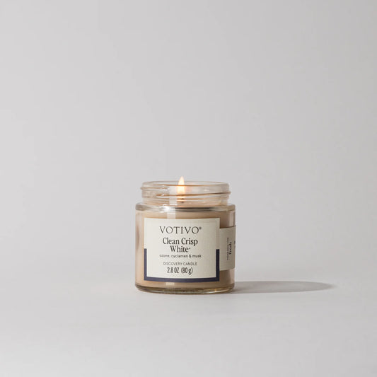 Clean Crisp White Discovery Candle