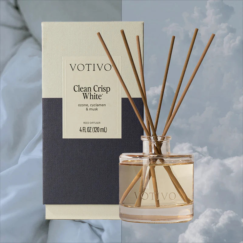 Clean Crisp White Reed Diffuser