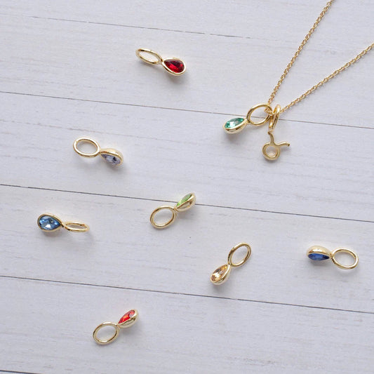 TSK Birthstone Charms