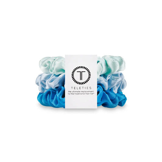 Teleties Blue My Mind Small Scrunchies