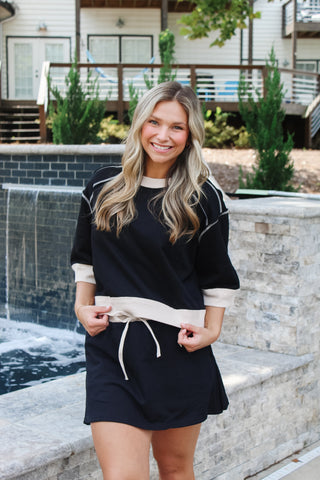 Evie Skirt Set - Black
