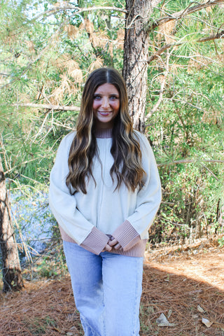 Jane Knit Sweater - Ecru