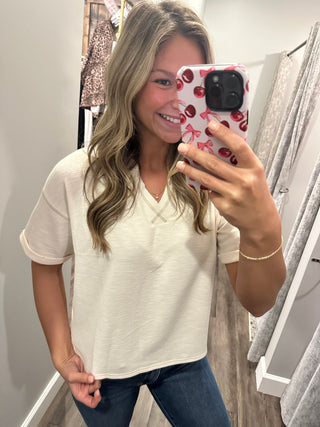 Leo Tee - Cream