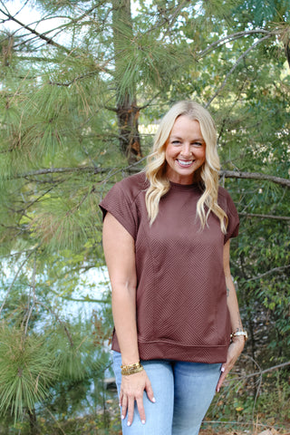Zenana Textured Knit Top