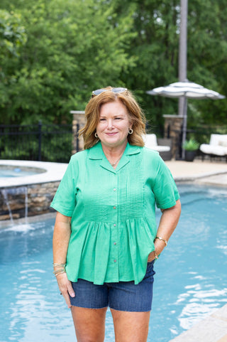 Talia Top - Green