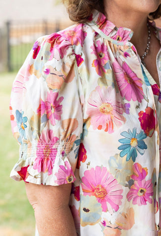 Sandy Floral Top