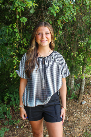 Raglan Top - Black