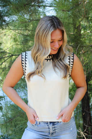 Amanda Embroidered Tank