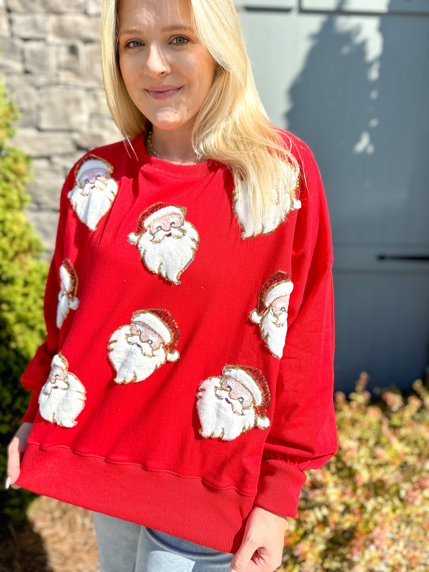 Santa Oversized Sweatshirt