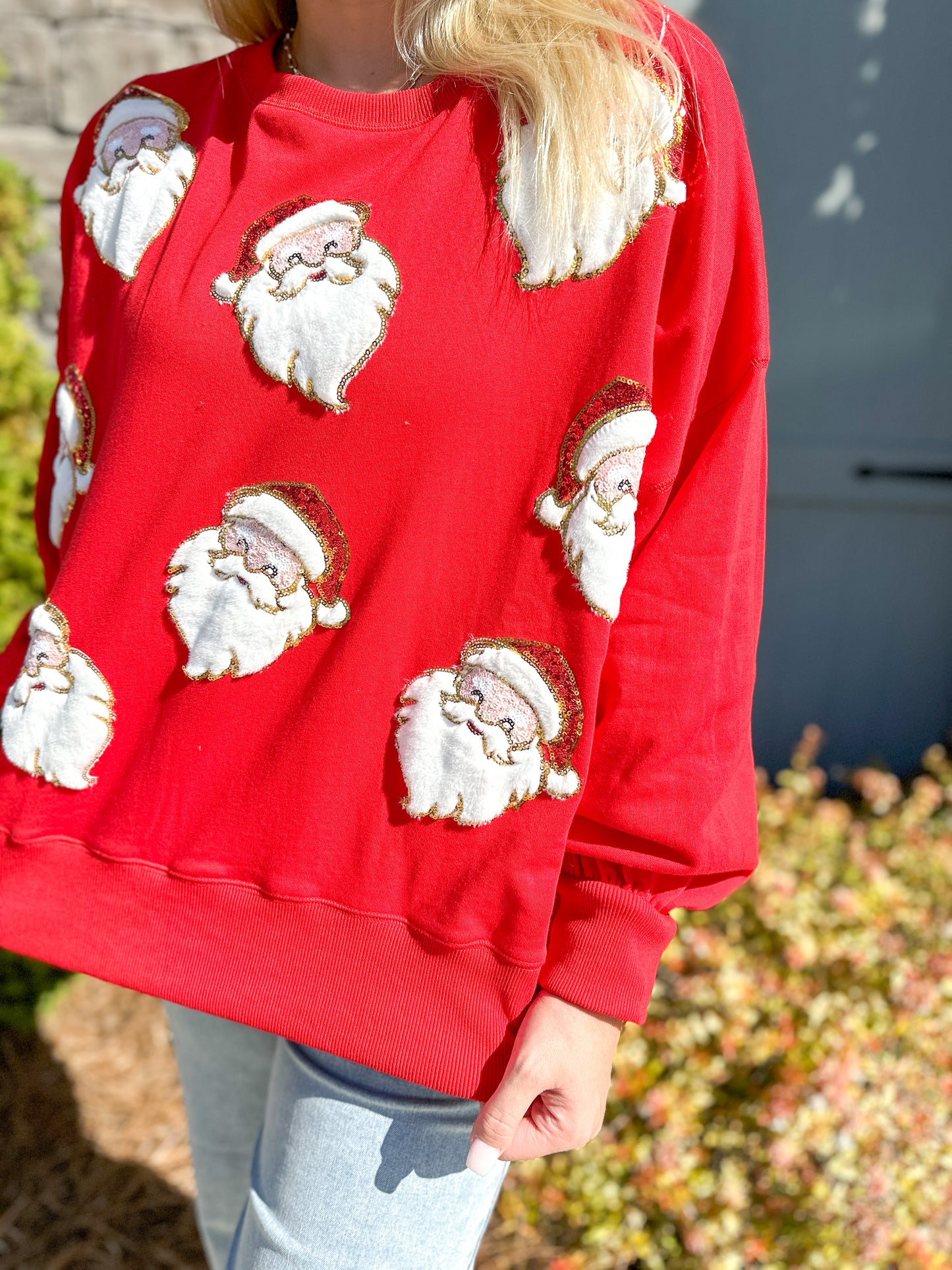 Santa Oversized Sweatshirt