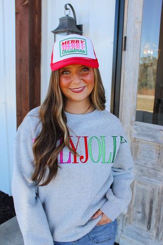 Merry Merry Christmas Hat