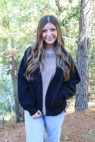 Mollie Cardigan - Black