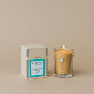 White Ocean Sand Aromatic Candle