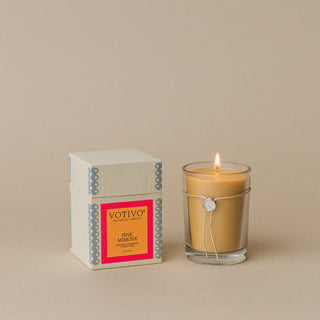 Pink Mimosa Aromatic Candle