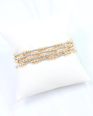 Kennedy Bracelet Set - Silver-Gold