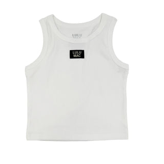 Lulu Mac Solid Tank Top - White