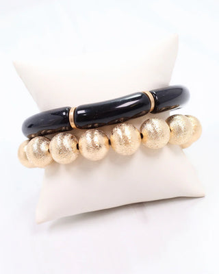 Muhlissa Bracelet Set - Black