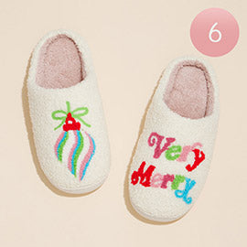 Holiday Slippers