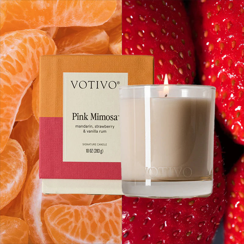 Pink Mimosa 10 oz. Signature Candle