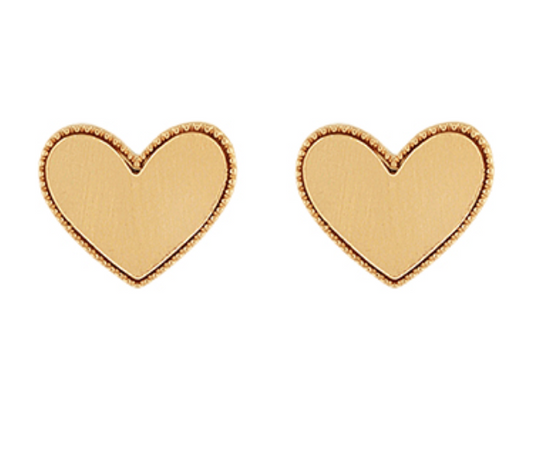 Heart Metal Earrings