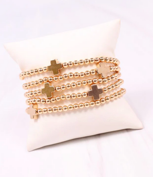 Olstead Cross Bracelet Set