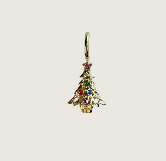 TSK Christmas tree Charm in Multicolor